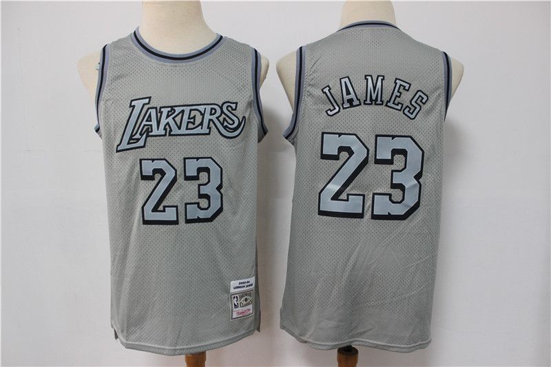 Men Los Angeles Lakers #23 James Grey Vintage Limited Edition NBA Jersey